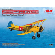 ICM 32052 1/32 Stearman PT-13/N2S-2/5 Kaydet, American Training Aircraft Plastic Model Kit