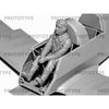 ICM 32111 1/32 WWII Axis Pilots Seated German Italian Japan