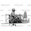 ICM 32111 1/32 WWII Axis Pilots Seated German Italian Japan
