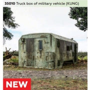 ICM 35010 1/35 Truck Box Of Military Vehicle Kung