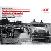 ICM 35105 1/35 Beobachtungspanzerwagen Sd.Kfz.251/18 Ausf.A WWII German Observation Vehicle with Crew