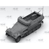 ICM 35105 1/35 Beobachtungspanzerwagen Sd.Kfz.251/18 Ausf.A WWII German Observation Vehicle with Crew
