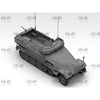 ICM 35105 1/35 Beobachtungspanzerwagen Sd.Kfz.251/18 Ausf.A WWII German Observation Vehicle with Crew
