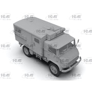 ICM 35138 1/35 Unimog S 404 German Military Ambulance 4823044409600