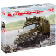 ICM 35524 1/35 Soviet ZiL-131 KShM with Soviet Drivers