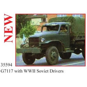 ICM 35594 1/35 G7117 with WWII Soviet Drivers