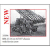 ICM 35596 1/35 BM-13-16 on G7107 Chassis with Soviet Crew