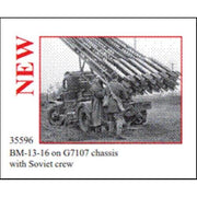 ICM 35596 1/35 BM-13-16 on G7107 Chassis with Soviet Crew