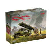 ICM 35596 1/35 BM-13-16 on G7107 Chassis with Soviet Crew