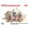 ICM 35615 1/35 French Armoured Vehicle Crew (1940) (4 figures) WWII