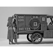 ICM 35662 1/35 Model T 1917 Ambulance with US Medical Personnel
