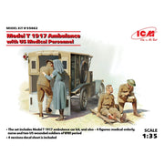 ICM 35662 1/35 Model T 1917 Ambulance with US Medical Personnel