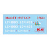 ICM 35663 1/35 Model T 1917 LCP WWI Australian Army Car
