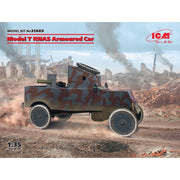 ICM 35669 1/35 Model T RNAS Armoured Car Plastic Model Kit