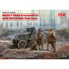 ICM 35670 1/35 Model T RNAS Armoured Car with WWI British Tank Crew Plastic Model Kit