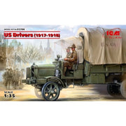 ICM 1/35 US Drivers 1917-1918 2 Figures