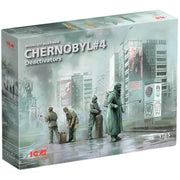 ICM 35904 1/35 Chernobyl No.4 Deactivators 4 Figures