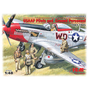 ICM 48083 1/48 USAAF Pilots/Ground Crew Figures
