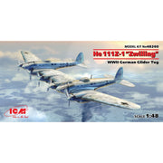 ICM 48260 1/48 Heinkel He-111Z-1 Zwilling WWII German Glider Tug Plastic Model Kit 