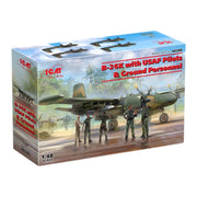 ICM 48280 1/48 B-26K with USAF Pilots and Ground Personnel