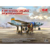 ICM 48288 1/48 Douglas A-26C-15 Invader With Pilots And Ground Personnel
