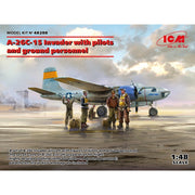 ICM 48288 1/48 Douglas A-26C-15 Invader With Pilots And Ground Personnel