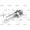 ICM 53200 1/35 M8A1 US Landing Mat 210 x 336 mm