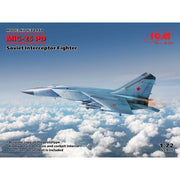 ICM 72177 1/72 Mikoyan MiG-25PD Soviet Training Plastic Model Kit