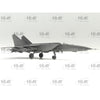 ICM 72177 1/72 Mikoyan MiG-25PD Soviet Training