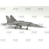 ICM 72178 1/72 MiG-25PU Foxbat-C