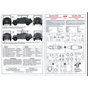 ICM 72421 1/72 Sd. Kfz 223 Radio Communication Vehicle