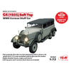 ICM 72472 1/72 G4 Soft Top WWII German Staff Car 1935 prod.*