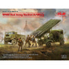 ICM DS3512 1/35 Red Army Rocket Artillery BM-13-16 on W O T 8 Chassis Model W O T 6 Soviet BM-13-16 MLRS Vehicle Crew RKKA Drivers