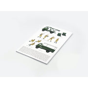 ICM DS3512 1/35 Red Army Rocket Artillery BM-13-16 on W O T 8 Chassis Model W O T 6 Soviet BM-13-16 MLRS Vehicle Crew RKKA Drivers