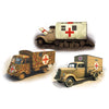 ICM DS3523 1/35 Sankas WWII Wehrmacht Ambulance Trucks