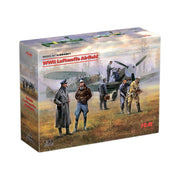 ICM DS4801 1/48 Luftwaffe Airfield Me Bf 109F-4 Hs 126 B-1 Luftwaffe Pilots and Ground Personnel 7 figures