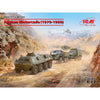 ICM 1/72 Afghan Motorcade (1979-1989) (URAL-375D URAL-375A ATZ-5-375 BTR-60PB Diorama Set)