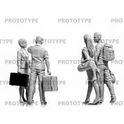 ICM 35905 Chernobyl No 5 Extraction 2 Adults 2 Children and Luggage