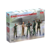 ICM 48087 1/48 US Pilots and Ground Personnel Vietnam War 5 figures