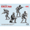 ICMDS 2401 1/24 S.W.A.T. Team 4 Figures Diorama Set