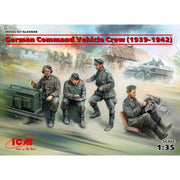 ICM 1/35 German Command Vehicle Crew 1939-1942 4 figures ICM-35644