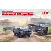 ICM 1/35 Wehrmacht Off-road Cars with Kfz.1 Horch 108 Typ 40 L1500A Diorama Set ICM-DS3503
