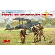 ICM 32034 1/32 Bucker Bu-131D with German Cadets 1939-1945 Plastic Model Kit