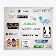 Make Me Iconic M09 Magnets Street Signs
