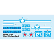 I Love Kit 63518 1/35 US M3A4 Medium Tank American WWII Lee Grant Medium Tank