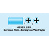 I Love Kit 63523 1/35 German Rhm Borsig Waffentrager WWII German 128mm Gun Carrier