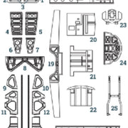 Infinity Models 1/32 SB2C-4 Helldiver Opened Gunner Position PE Detail Set