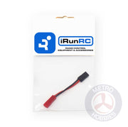 iRunRC Conversion Lead BEC/JST Female Male > JR/Hitec Male 20AWG 4cm (1pce)