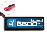 iRunRC 11.1V 5500mAh 50C Hard Case LiPo Battery (Deans Plug)