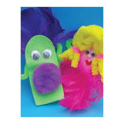 Finger Puppet Craft Set in a Tin